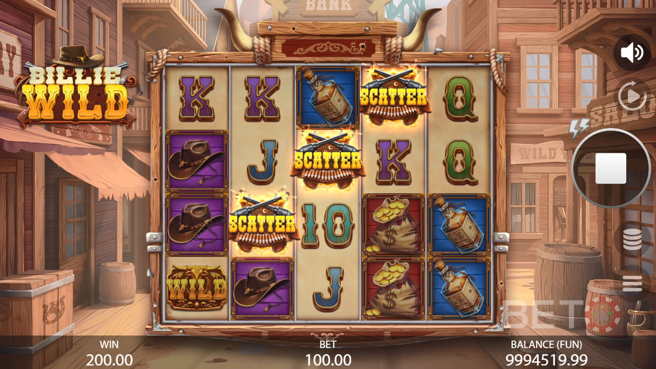 Anmeldelse af Billie Wild på BETO Slots