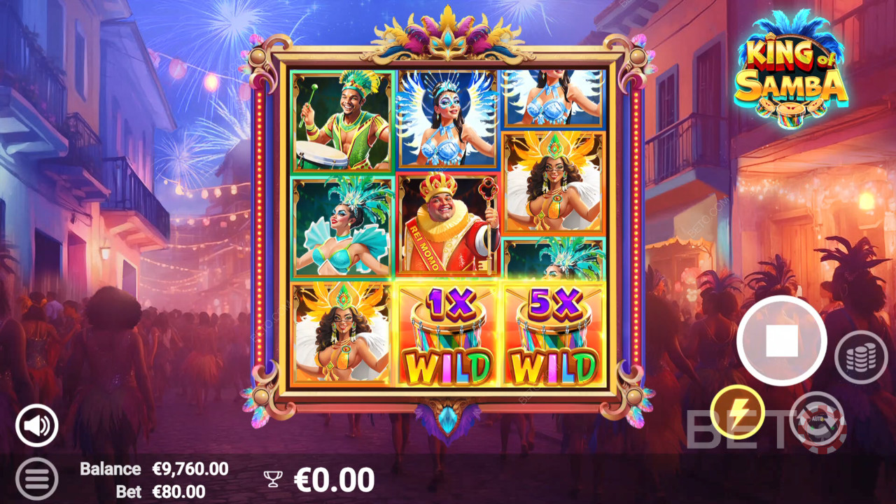 Sambakongen: Anmeldelse fra BETO Slots
