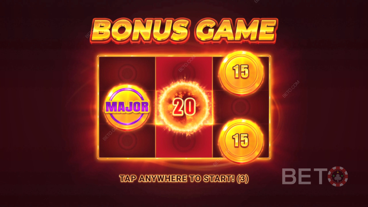 Bonusfunktioner Forklaret i Power Sun fra 3 Oaks Gaming