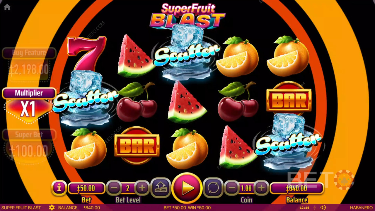 Super Fruit Blast: Anmeldelse fra BETO Slots