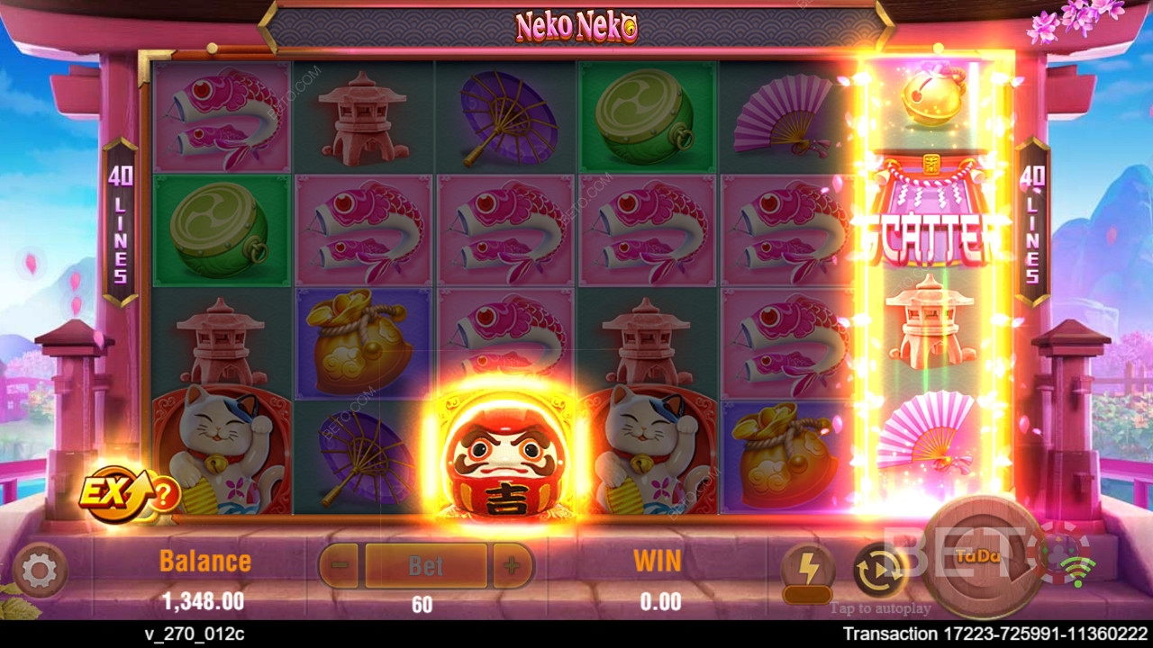 Anmeldelse af Neko Neko hos BETO Slots