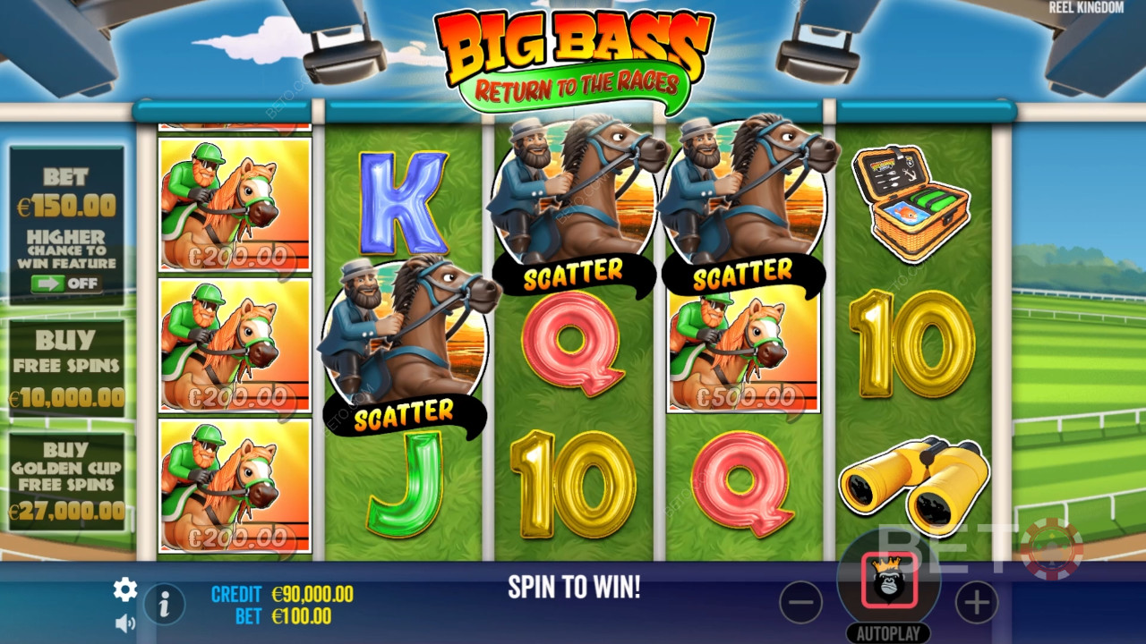 Big Bass Tilbage til Væddeløbene Anmeldelse fra BETO Slots
