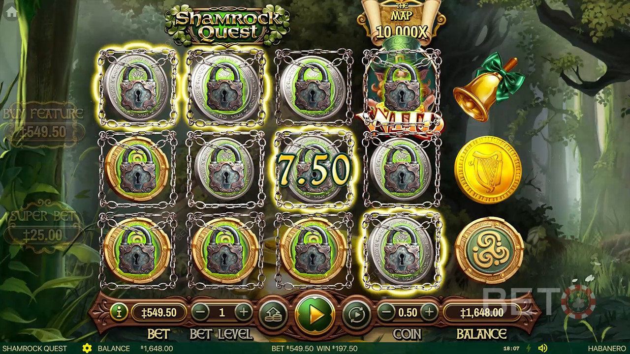 Shamrock Quest Anmeldelse fra BETO Spilleautomater