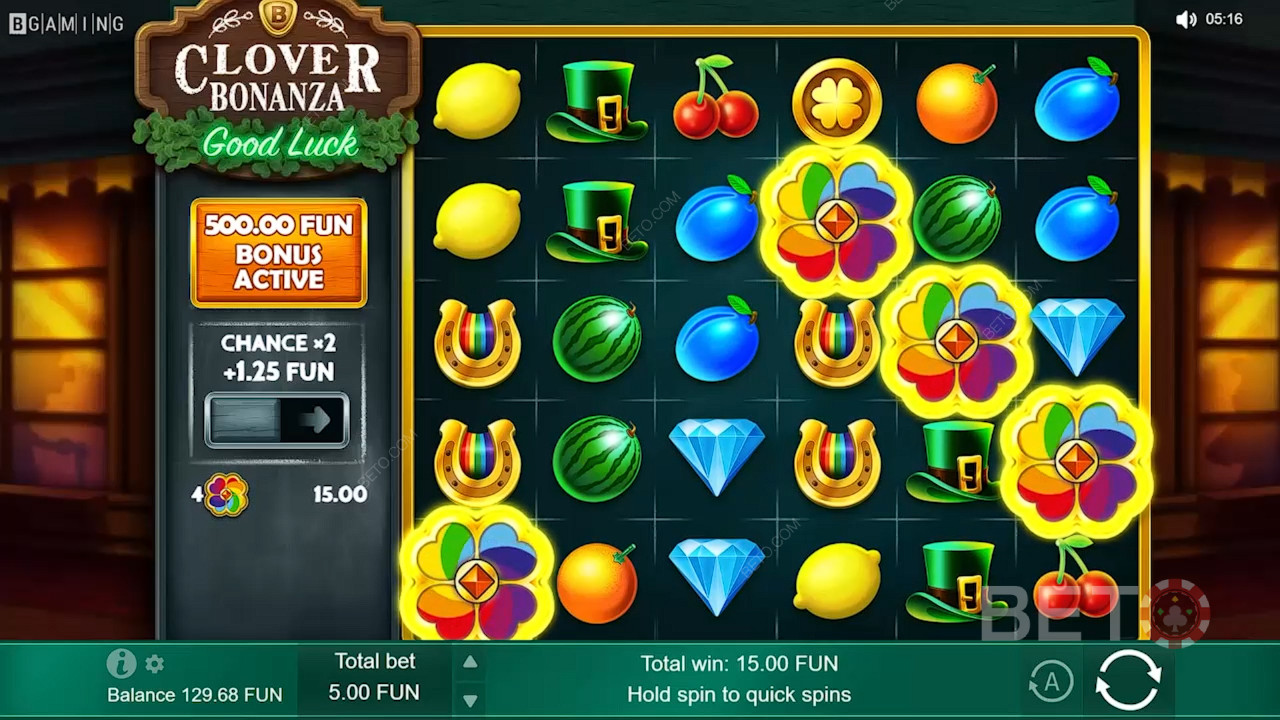 Land 4 eller flere Scatter-symboler for at udløse Gratis Spins