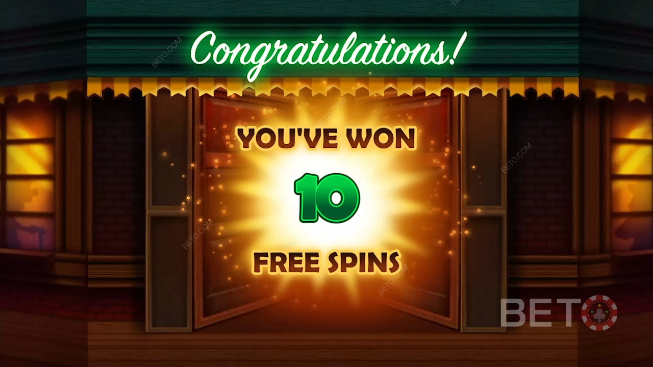 Vind 10-30 gratis spins og forlæng dem med Scatter-symboler