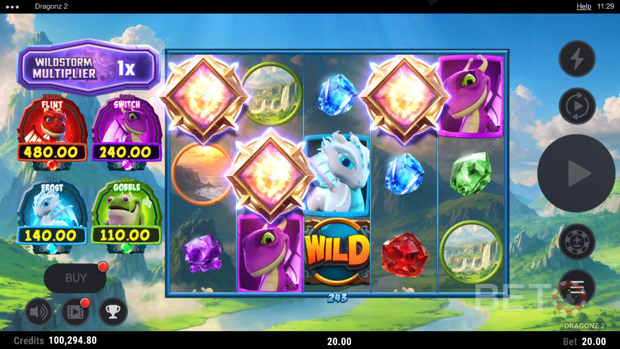 Dragonz 2 Anmeldelse fra BETO Spilleautomater