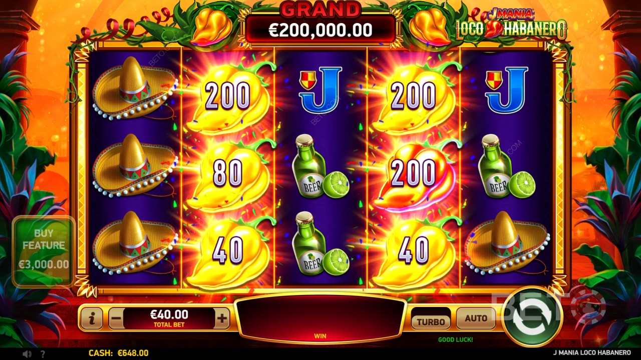 J Mania Loco Habanero Anmeldelse fra BETO Slots