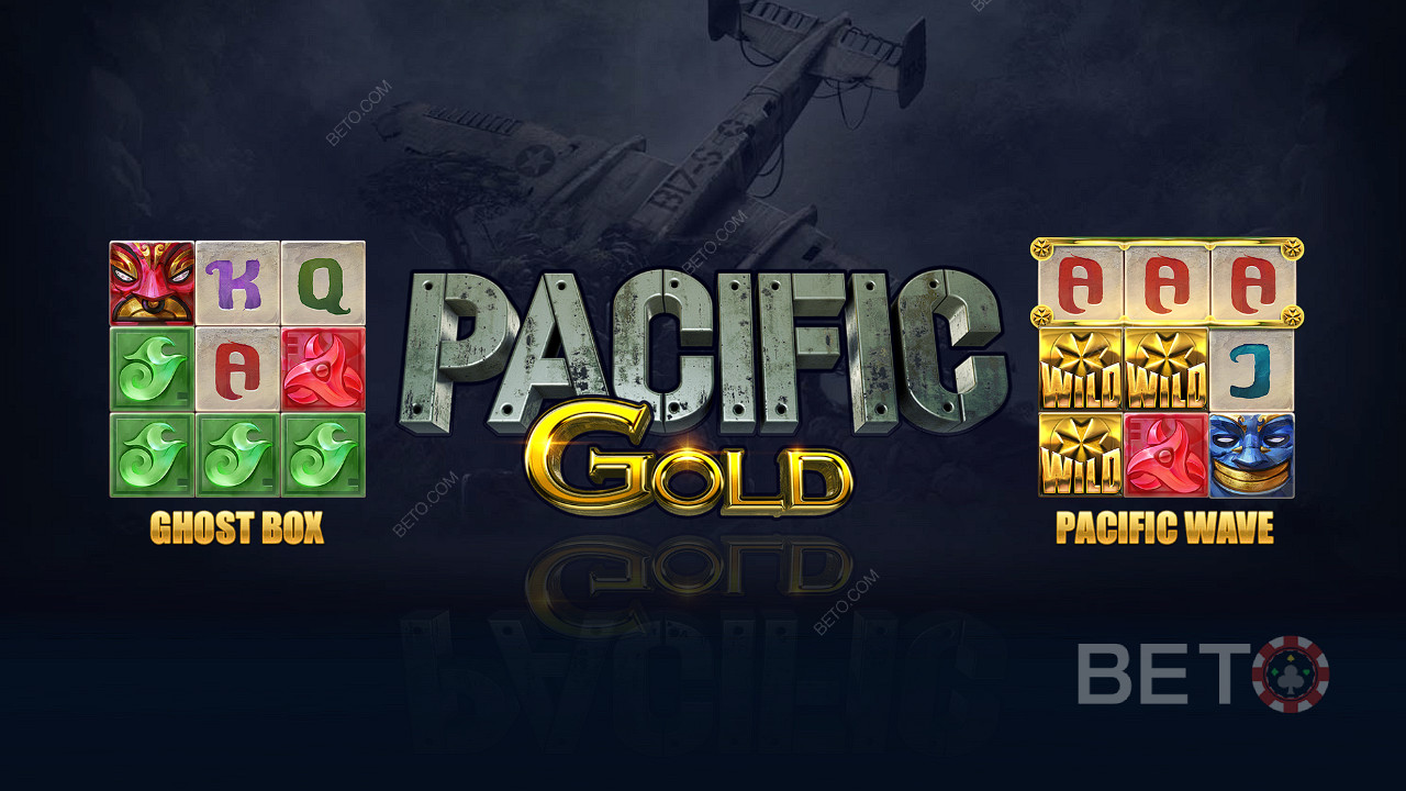 Nyd unikke funktioner som Ghost Box og Pacific Wave i Pacific Gold
