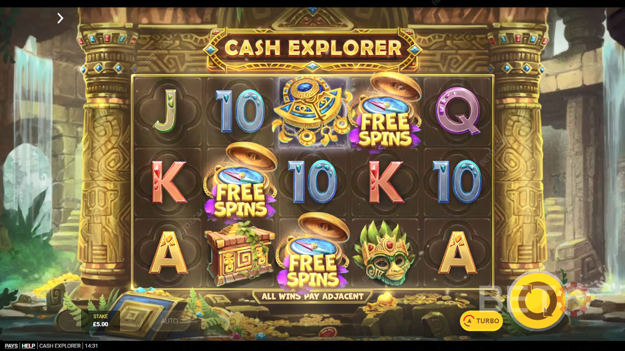 Cash Explorer Anmeldelse fra BETO Spilleautomater