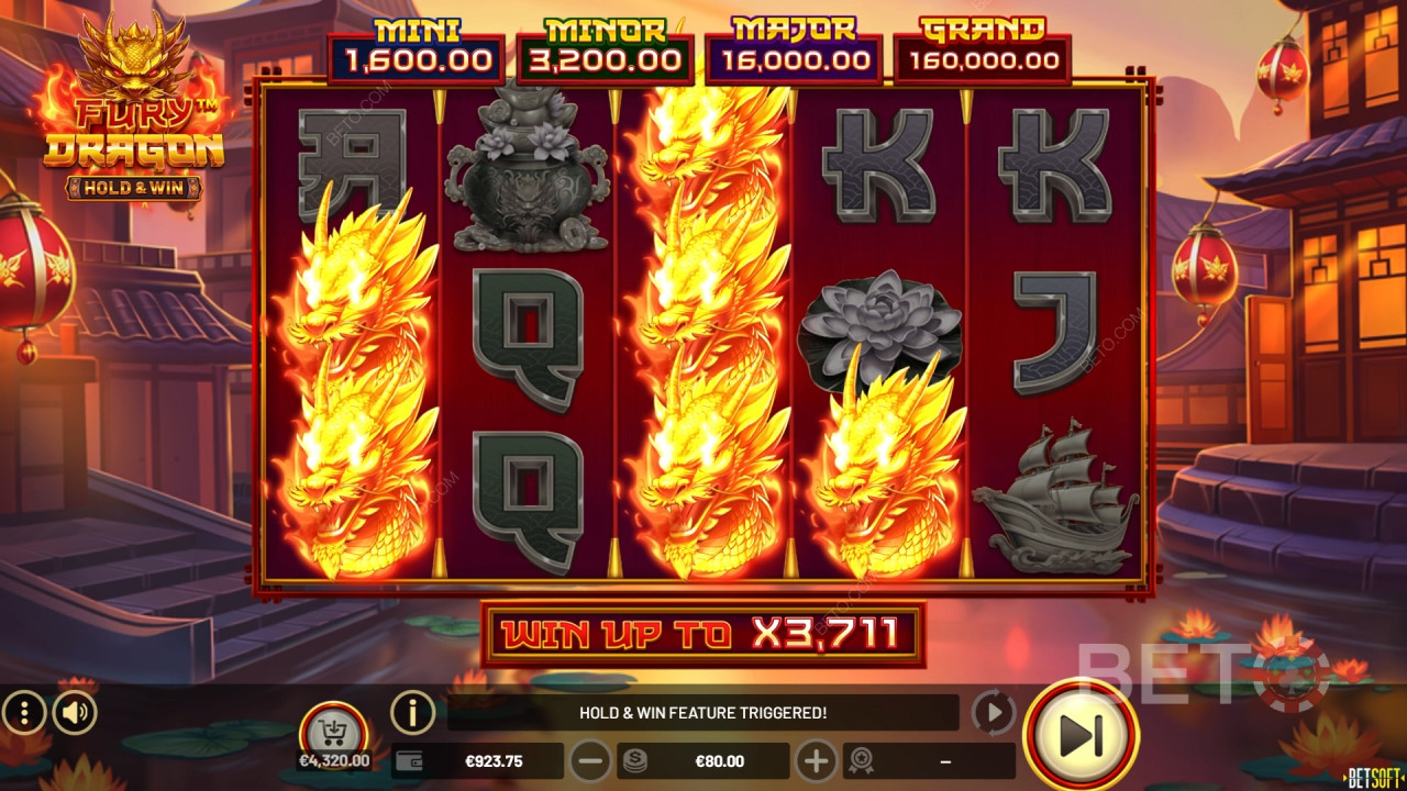 Fury Dragon Anmeldelse fra BETO Spilleautomater