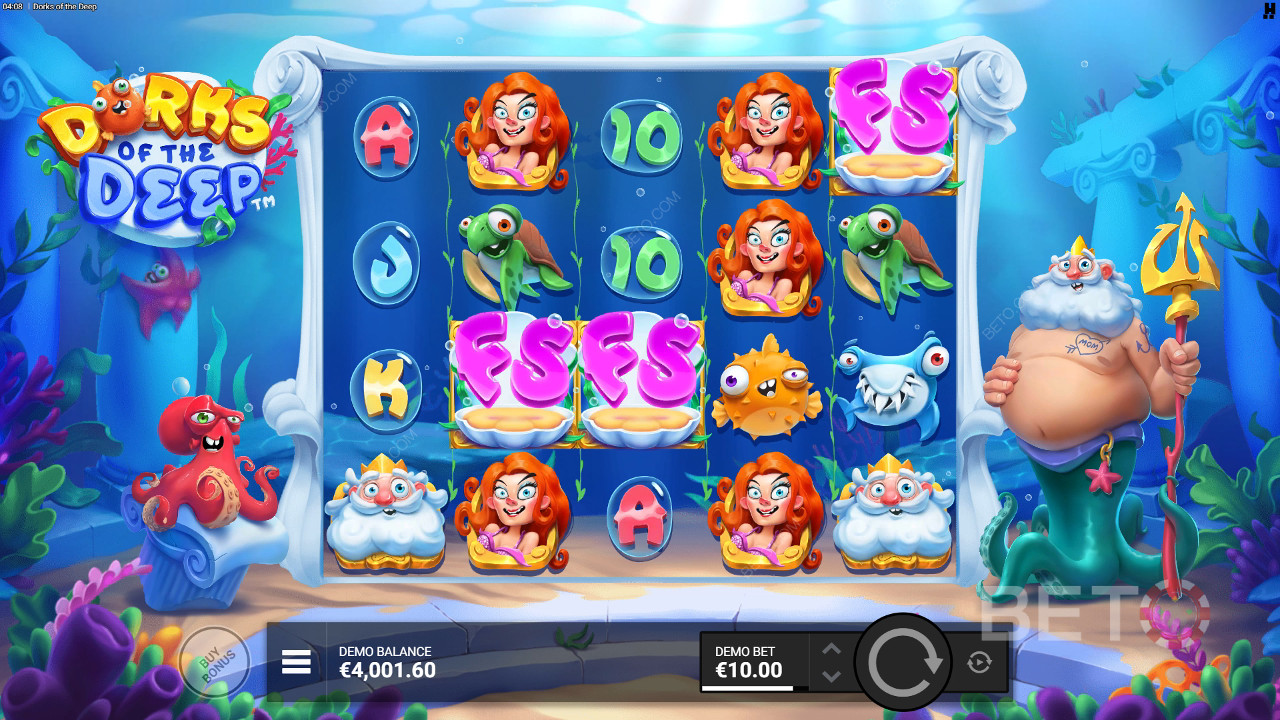 Dorks of the Deep Anmeldelse fra BETO Spilleautomater