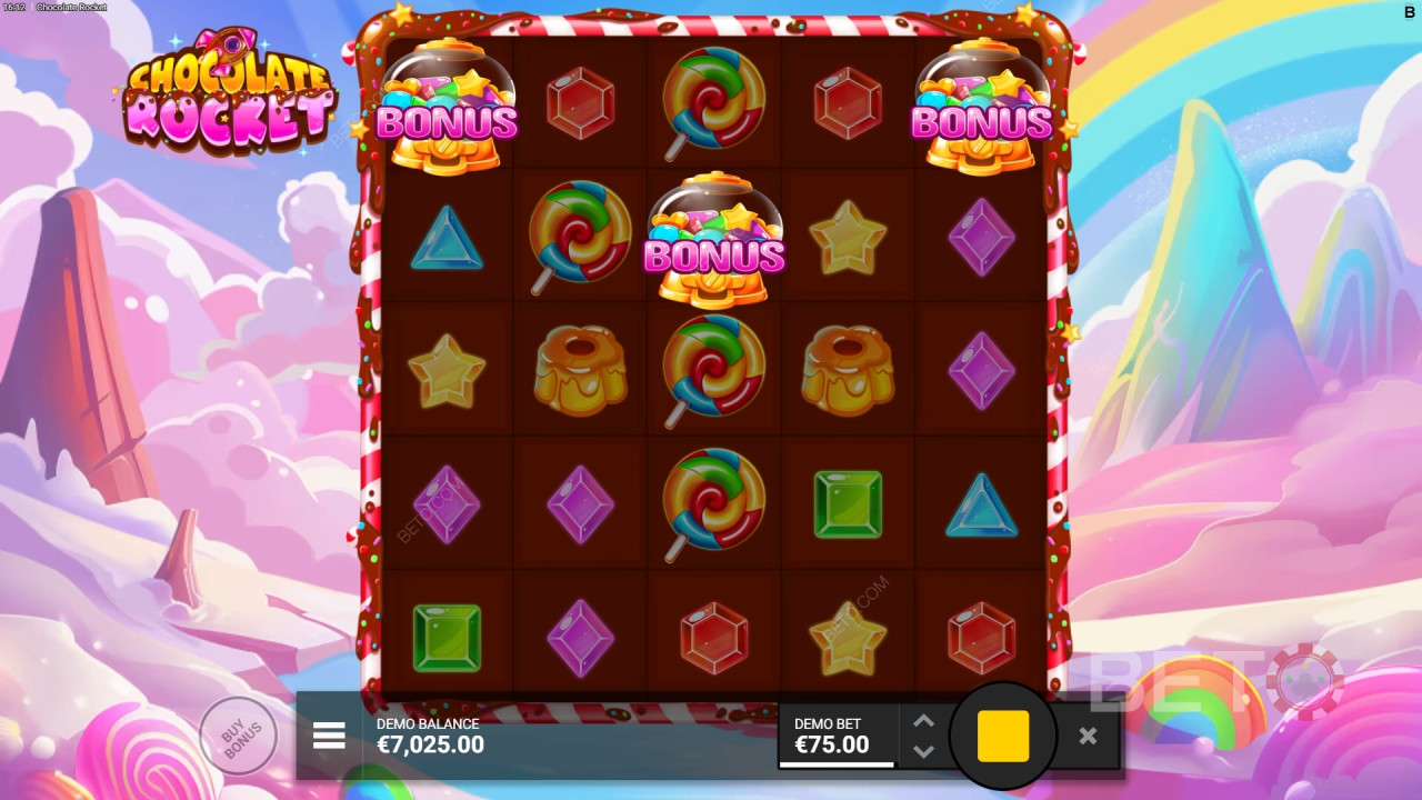 Chokolade Raket Anmeldelse fra BETO Spilleautomater