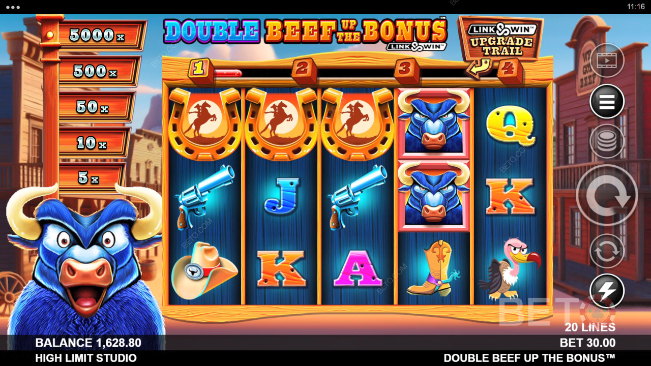 Dobbelt Op På Bonussen Anmeldelse fra BETO Slots