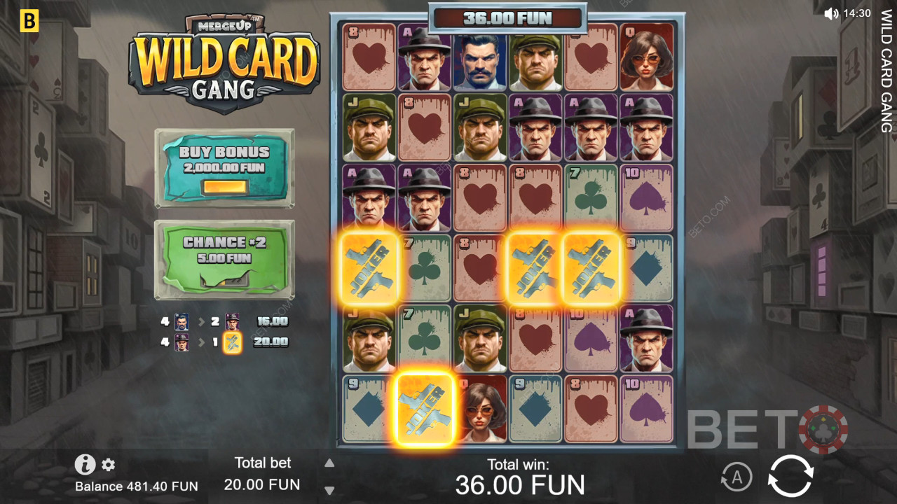 Wild Card Gang: Anmeldelse fra BETO Slots