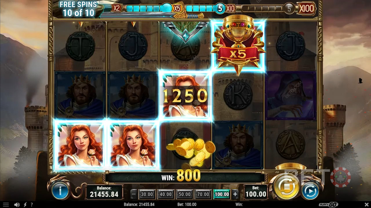 Multiplikator-wilds i freespins giver dig store gevinster