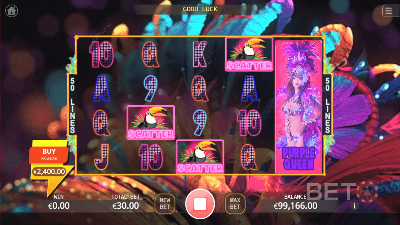 Karnevalsskønhed: Anmeldelse fra BETO Slots