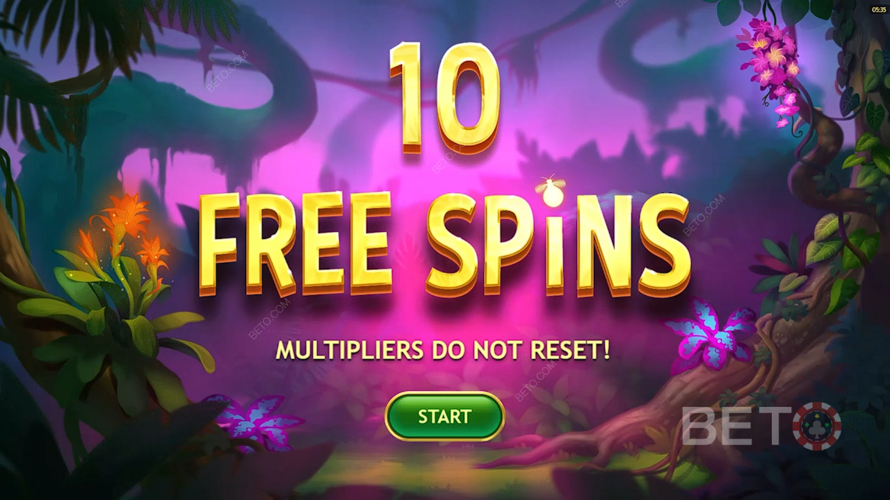 Få 10 Gratis Spins ved 3 Scatter-symboler