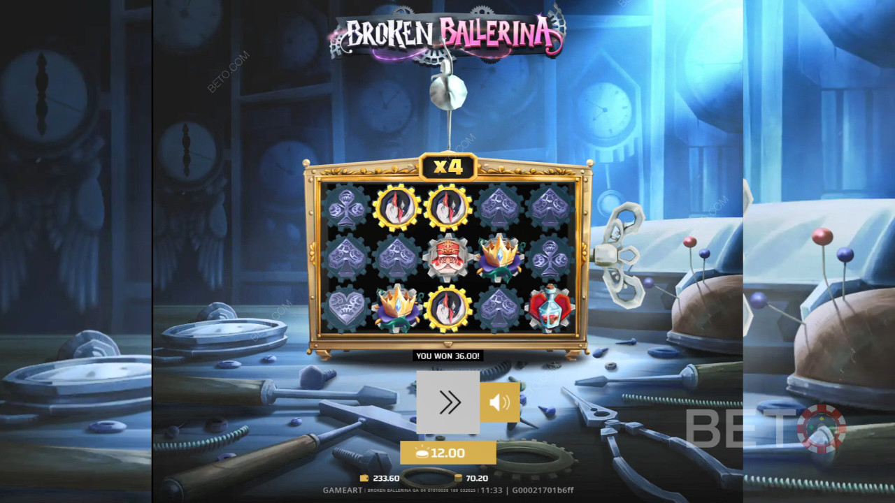 Anmeldelse af Broken Ballerina fra BETO Slots