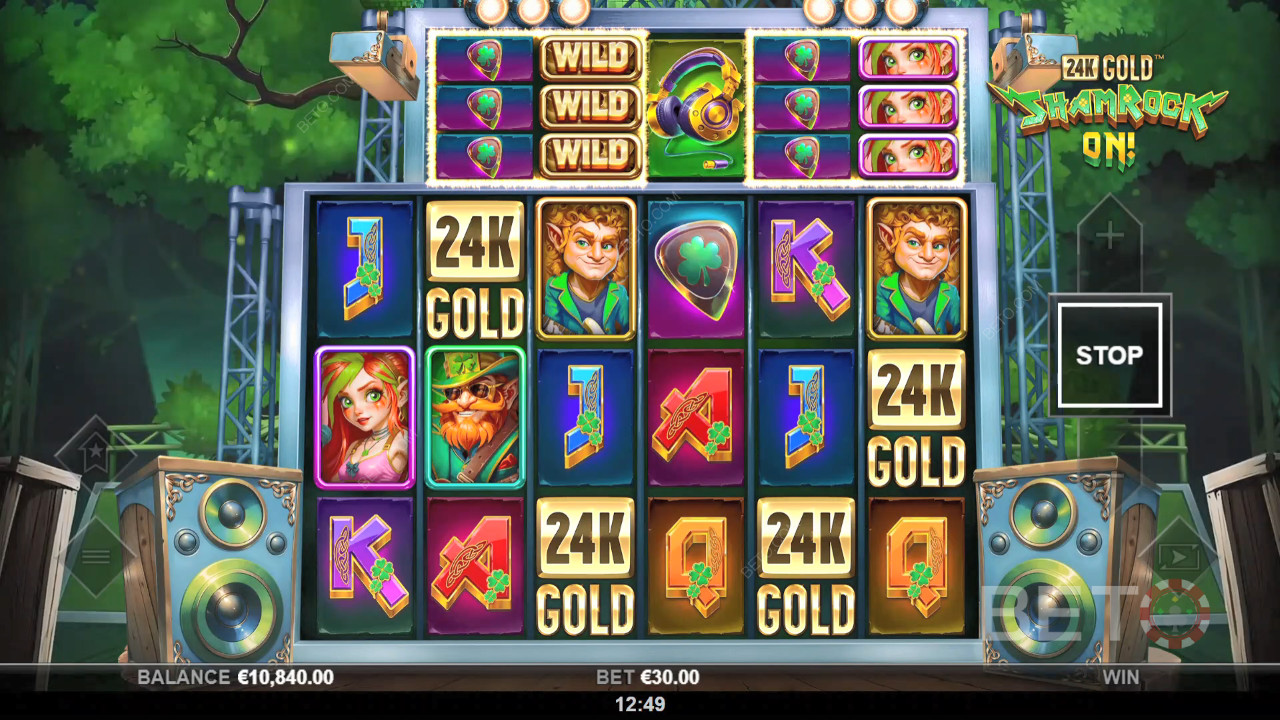 24k Guld Kløver Spil! Anmeldelse fra BETO Slots