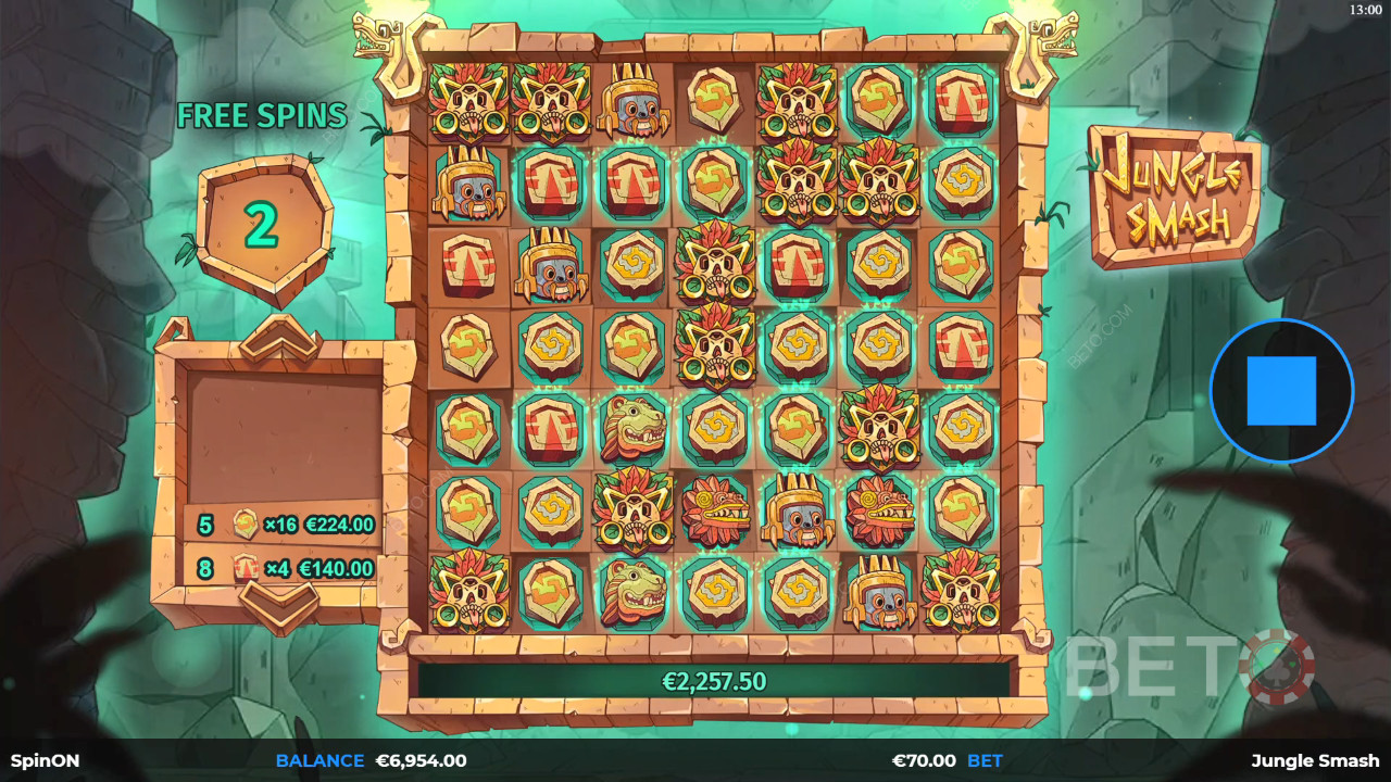 Jungle Smash Anmeldelse fra BETO Spilleautomater