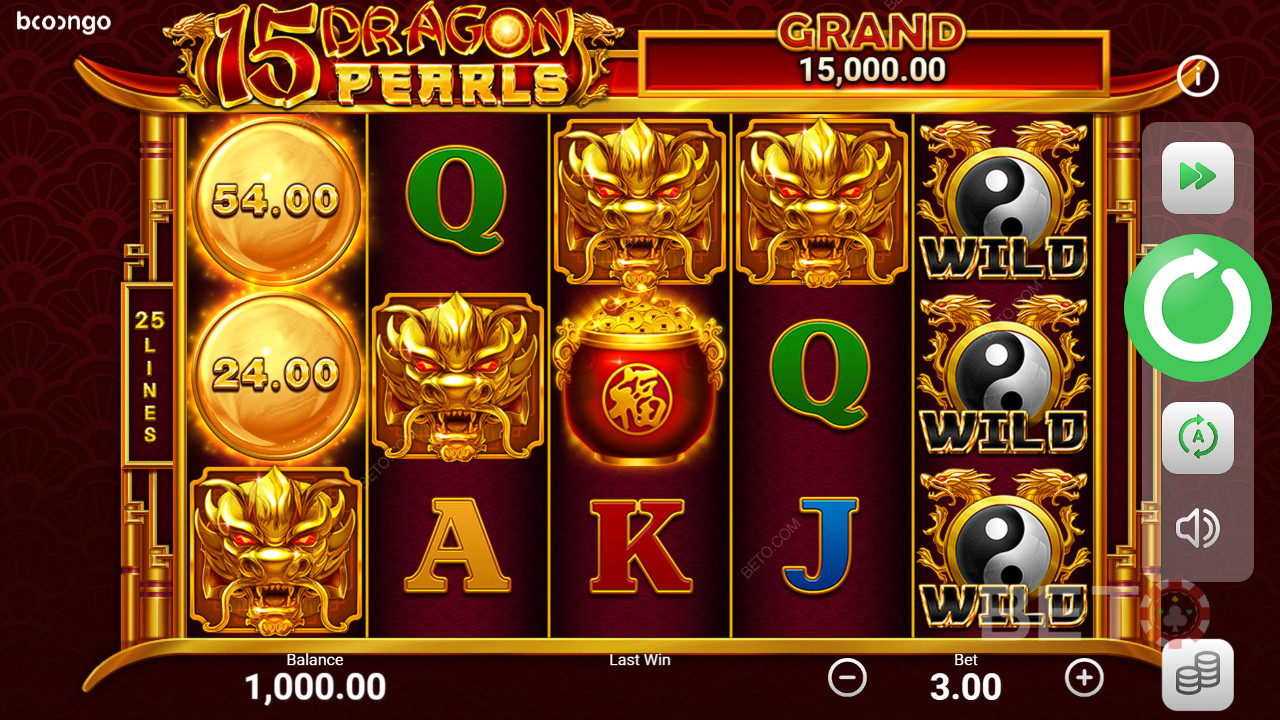 Udforsk en historisk arv af asiatiske rigdomme i 15 Dragon Pearls