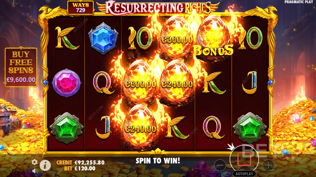 Genoplivende Rigdomme Anmeldelse fra BETO Slots