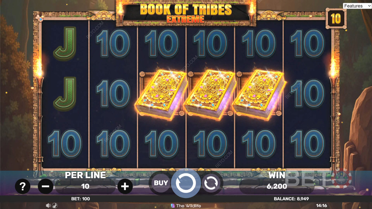 Book of Tribes Extreme Anmeldelse fra BETO Spilleautomater