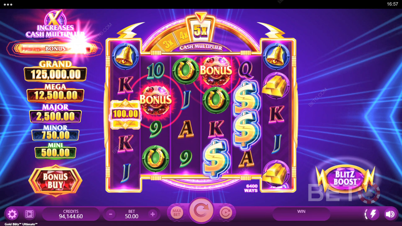 Gold Blitz Ultimate Anmeldelse fra BETO Spilleautomater