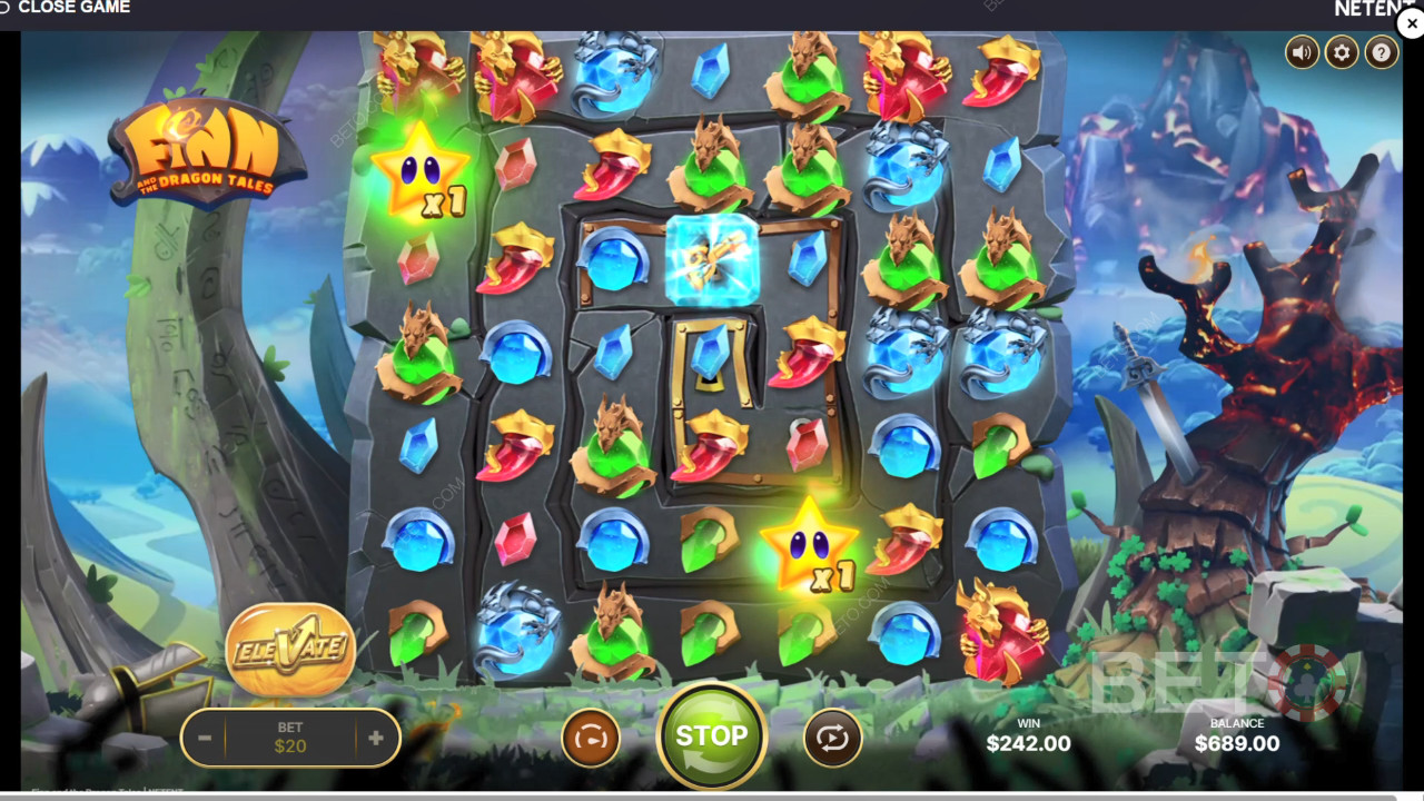 Finn og Dragens Eventyr Anmeldelse fra BETO Slots