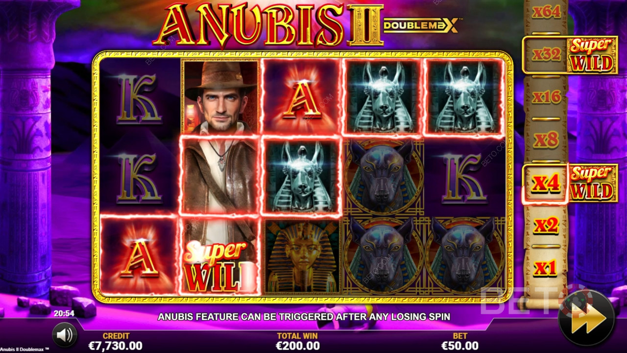 Anubis 2 DoubleMax Anmeldelse fra BETO Spilleautomater