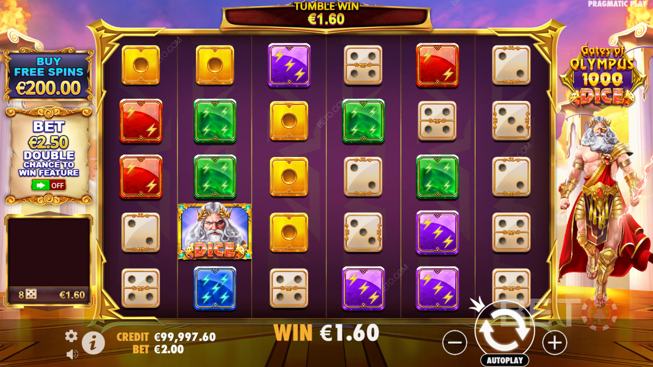 Sådan spiller du Pragmatic Plays Gates of Olympus 1000 Dice