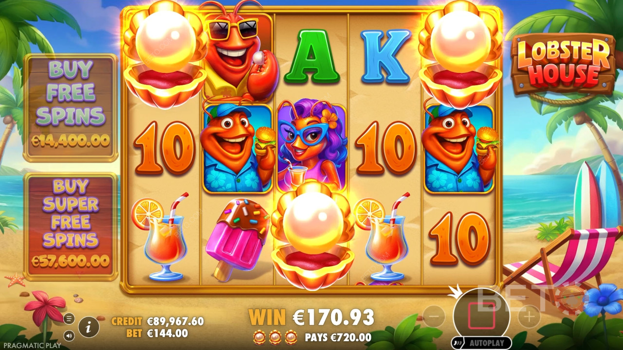 Lobster House Anmeldelse af BETO Slots