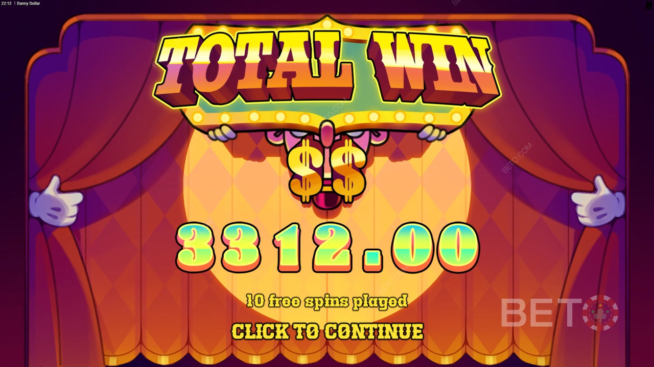Vind 12.500x din indsats i Danny Dollar spilleautomaten!