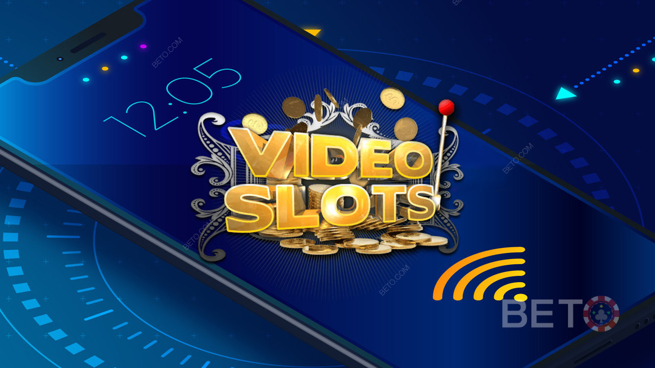 Flot design og brugervenligt VideoSlot casino