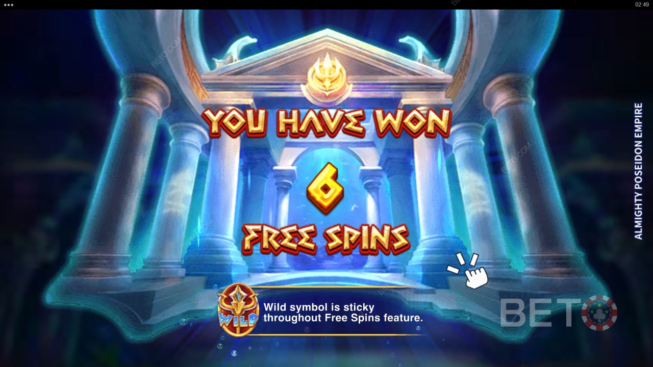 Bonusfunktioner Forklaret i Almighty Poseidon Empire af Microgaming