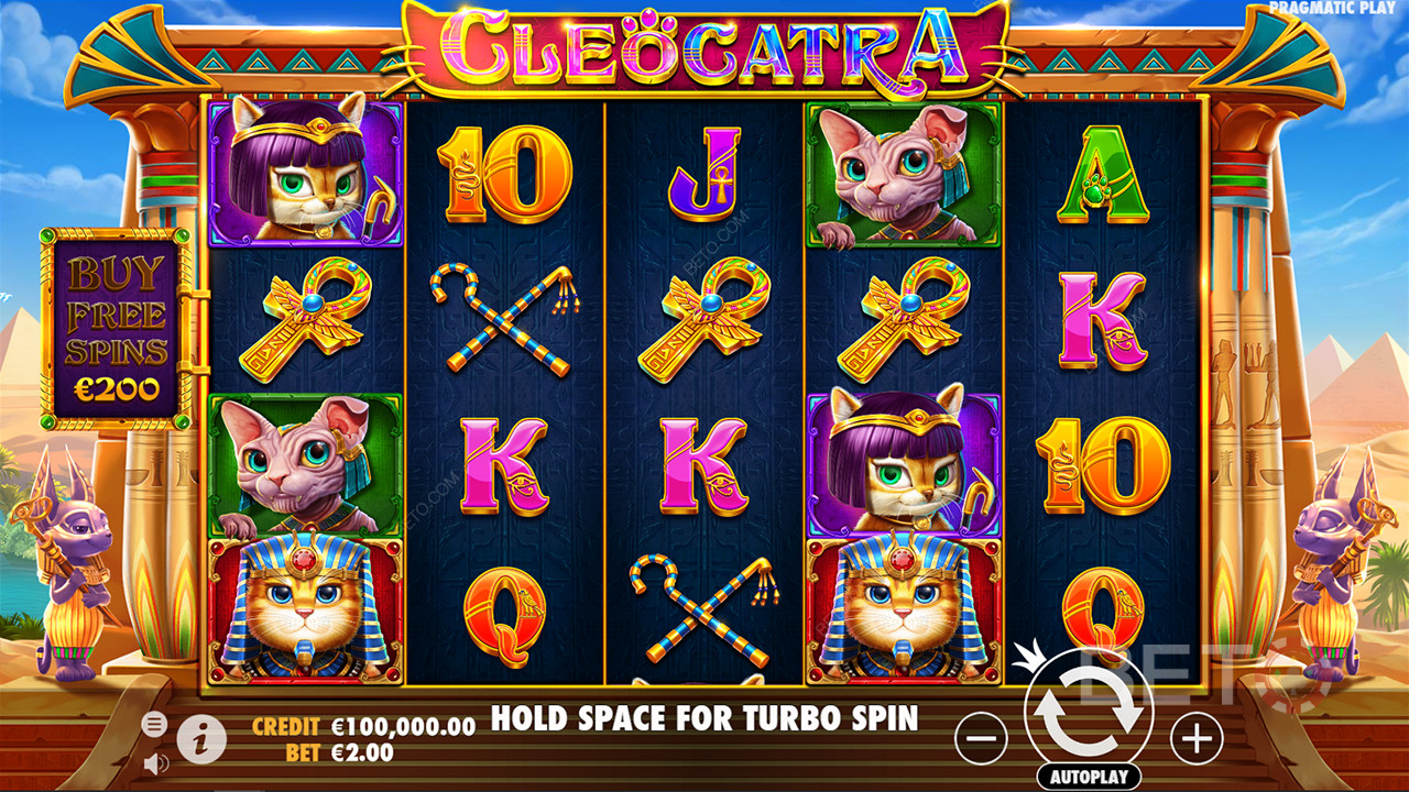 Klik på Køb Gratis Spins for at få bonus med det samme