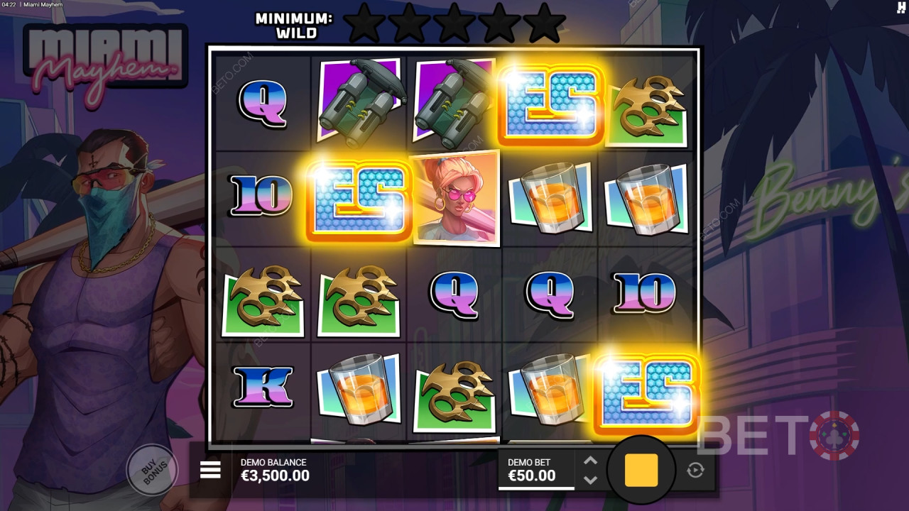 Miami Mayhem Anmeldelse af BETO Spilleautomater