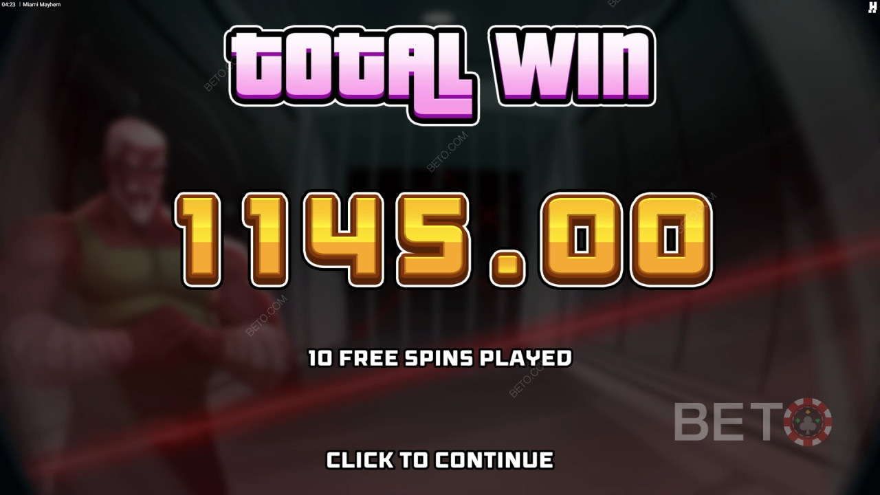 Vind 15.000x din indsats i Miami Mayhem spilleautomaten!