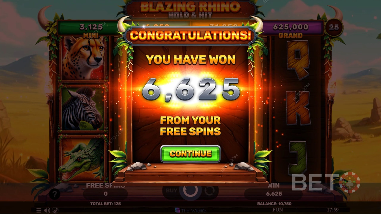Blazing Rhino Hold & Hit: Anbefalet eller ej?