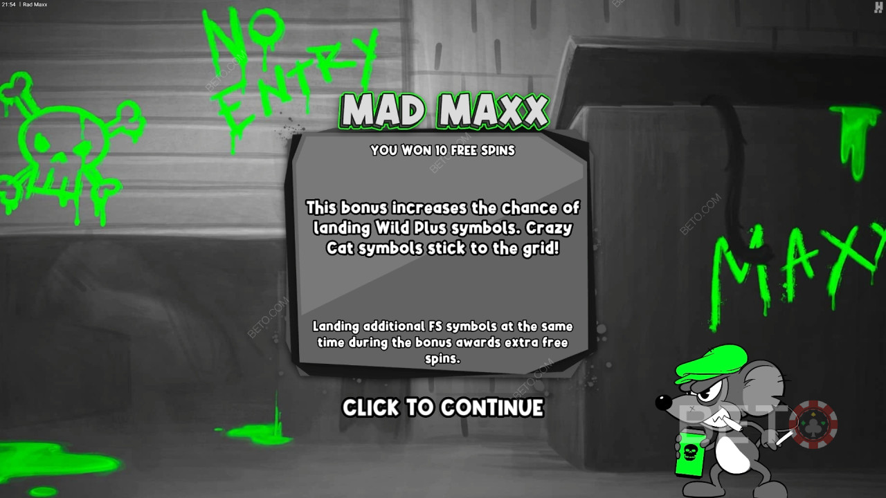 Bonusfunktioner Forklaret i Rad Maxx af Hacksaw Gaming