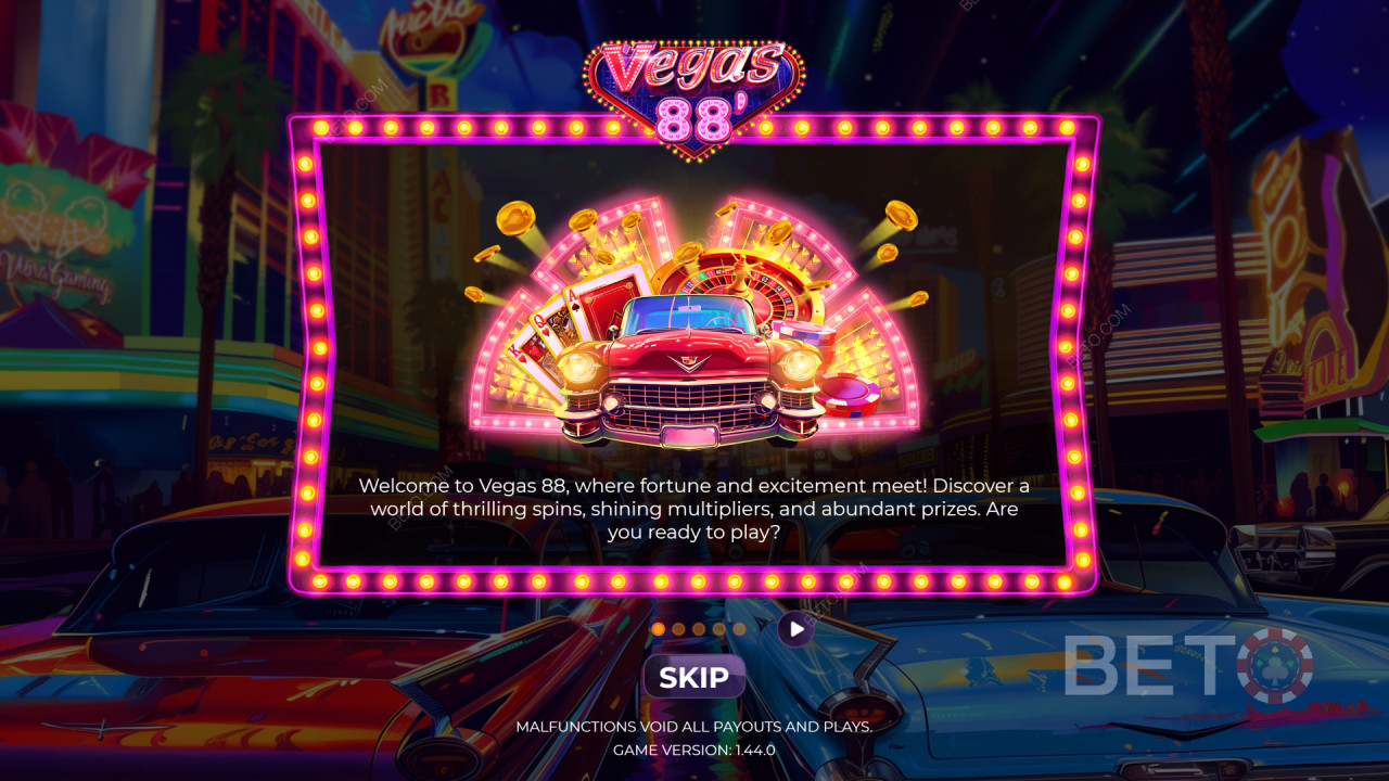 Tema & Design: Neon Vegas Stemning