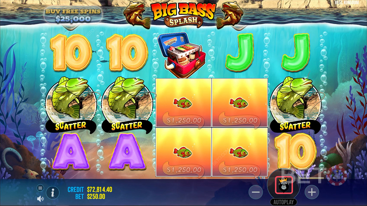 3 eller flere Scatter udløser Gratis Spins