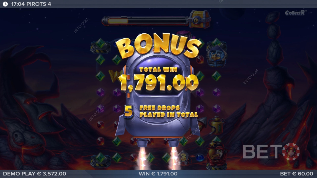 Vind 10.000x din indsats i Pirots 4 spilleautomaten!