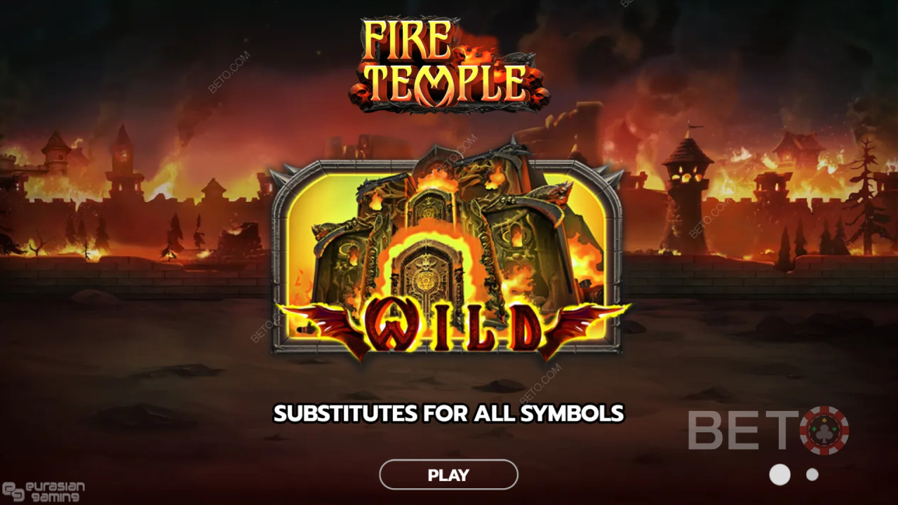 Bonusfunktioner Forklaret i Fire Temple fra Eurasian Gaming