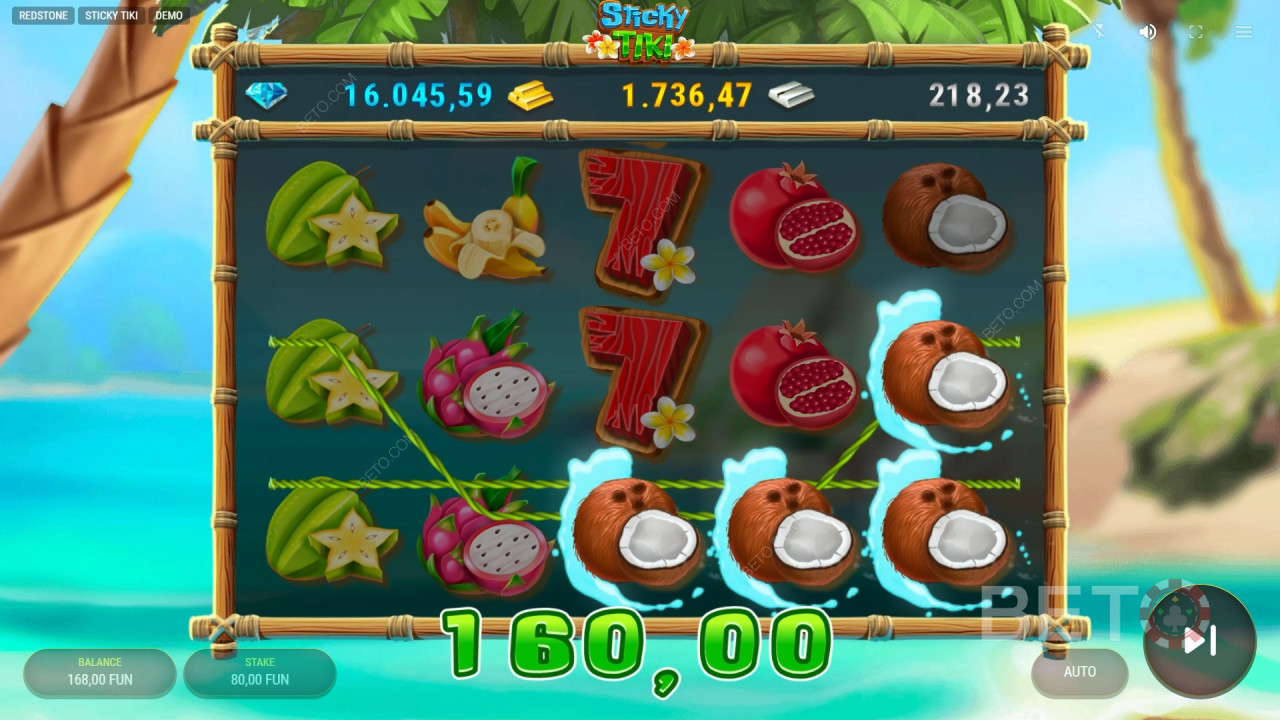 Bonusfunktioner Forklaret i Sticky Tiki af Redstone