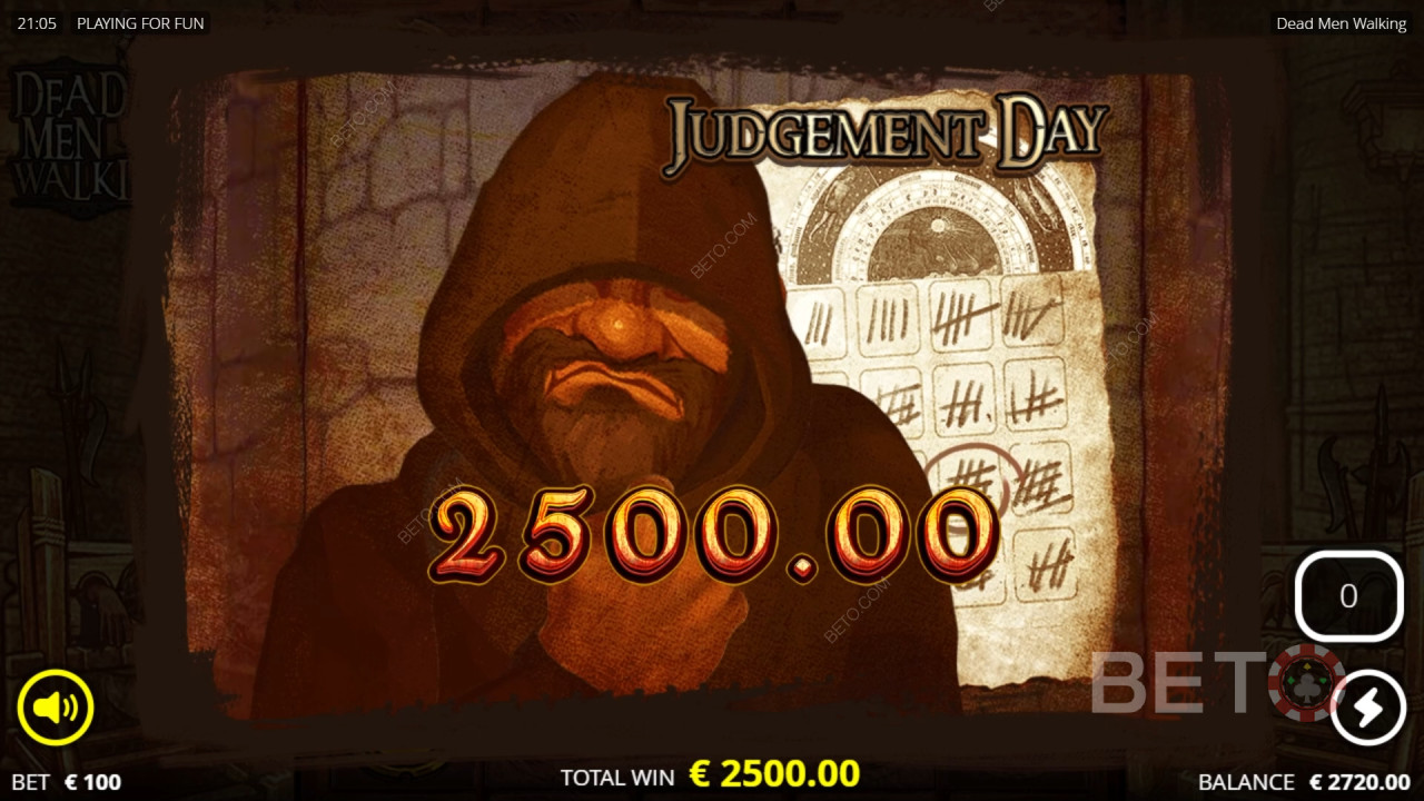 Vind 25.313x din indsats i Dead Men Walking spilleautomaten!