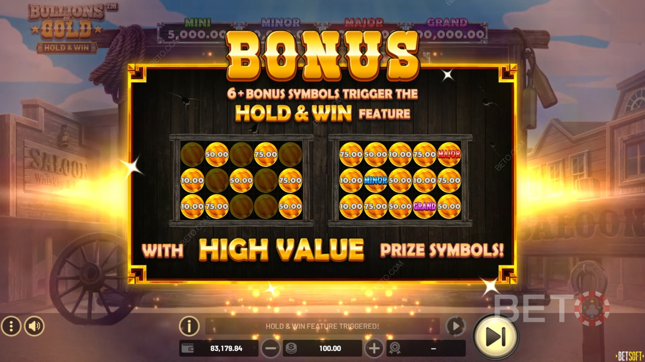 Bonusfunktioner Forklaret i Bullions of Gold af Betsoft