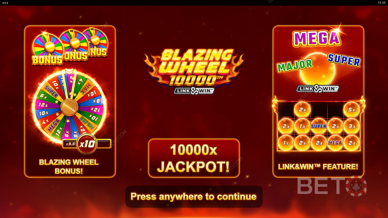 Bonusfunktioner Forklaret i Blazing Wheel 10000 fra Nailed It! Games