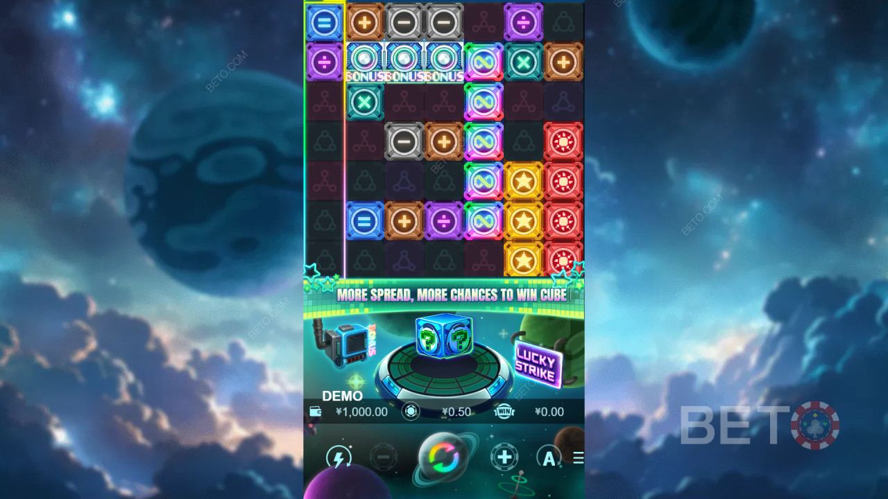 Bonusfunktioner Forklaret i Cube? fra PlayStar