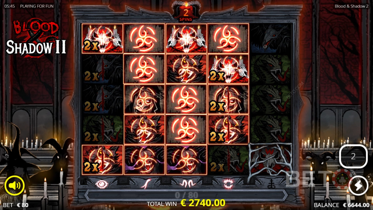 Blood & Shadow 2 Anmeldelse af BETO Spilleautomater